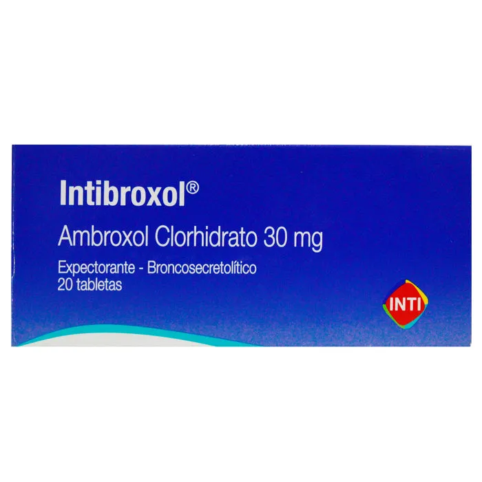 INTIBROXOL 30 MG CAJA X 20 COMPRIMIDOS - Ecofarma