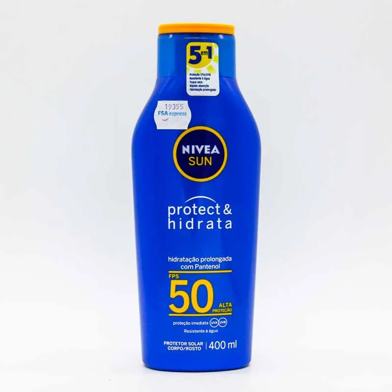 NIVEA BLOQUEADOR SOLAR SUN FPS 50 X 400 ML - Ecofarma
