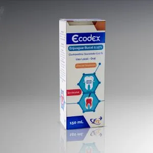 ECODEX ENJUAGUE BUCAL 0.12% X 120 ML - Ecofarma