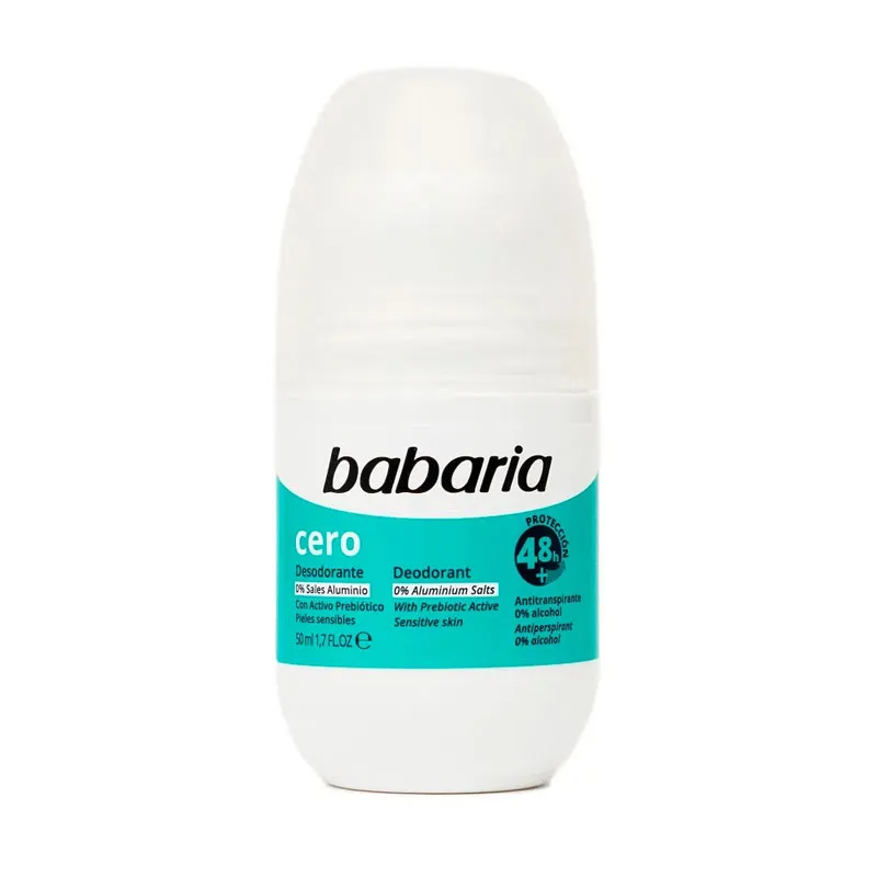 BABARIA DESODORANTE ROLLON CERO 50 ML - Ecofarma