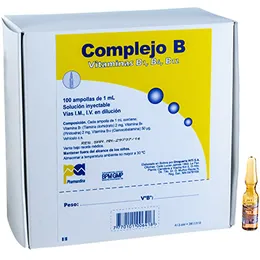 COMPLEJO B CAJA X 100 AMPOLLAS - Ecofarma