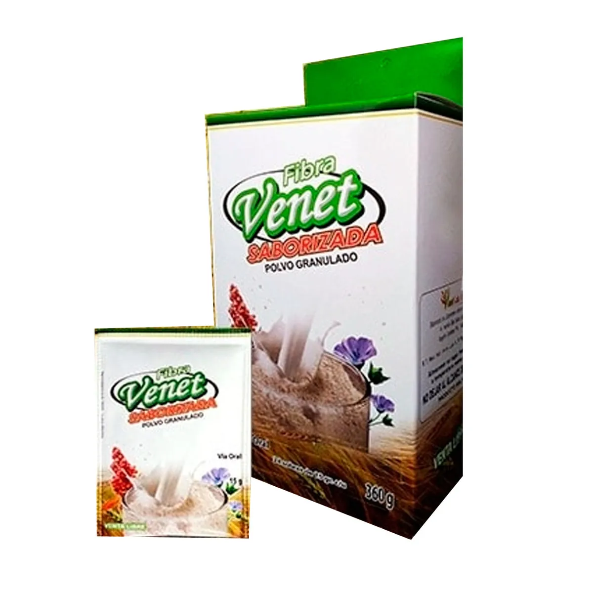 FIBRA VENET SABORIZADO CAJA X 24 SOBRES - Ecofarma