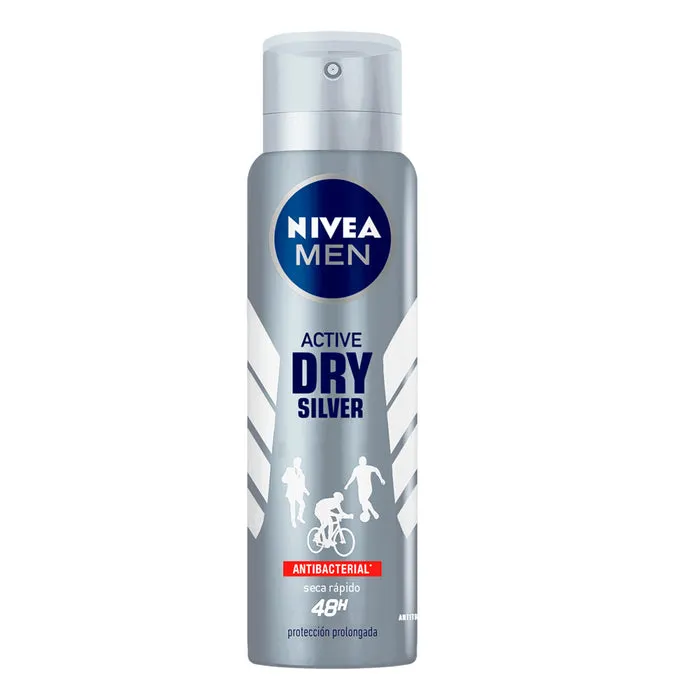 NIVEA DESODORANTE AEROSOL SILVER DRY X 150 ML - Ecofarma