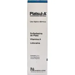 PLATSUL A AEROSOL CAJA X 1 TUBO 50 ML - Ecofarma