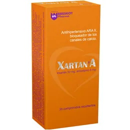 XARTAN A 50/5 MG CAJA X 35 COMPRIMIDOS - Ecofarma