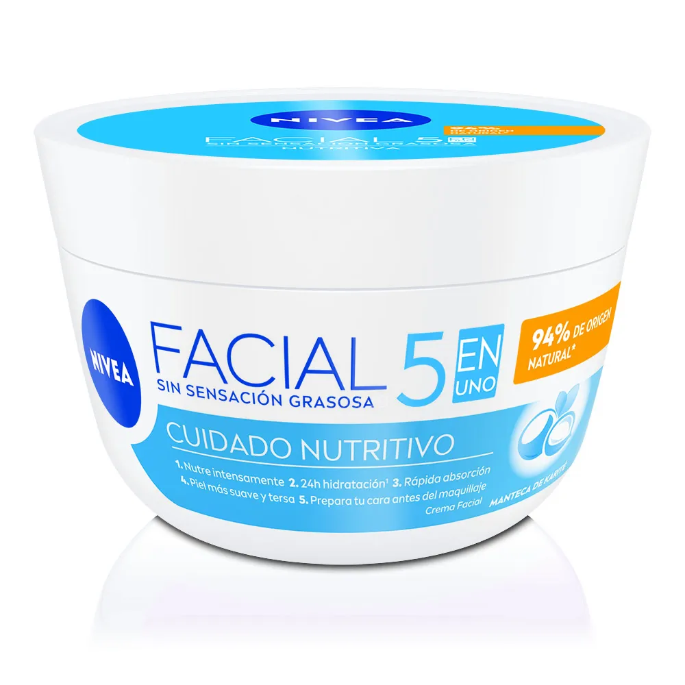 NIVEA CREMA FACIAL CUIDADO NUTRITIVO X 100 ML - Ecofarma