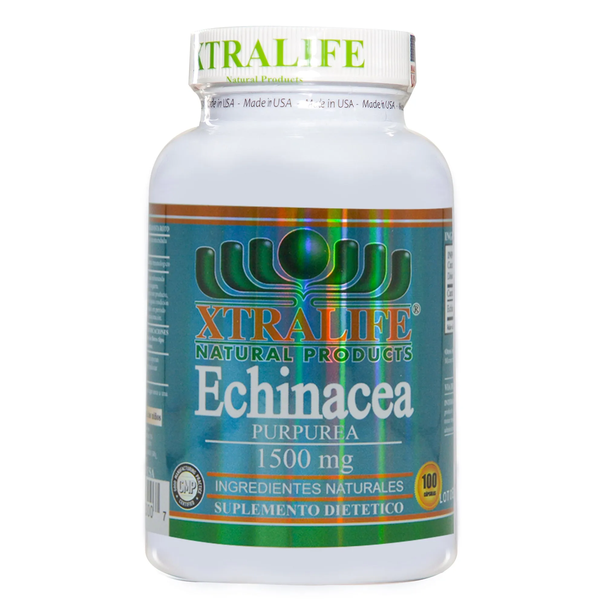 ECHINACEA 1500MG FCO X 100 CAPSULAS - Ecofarma