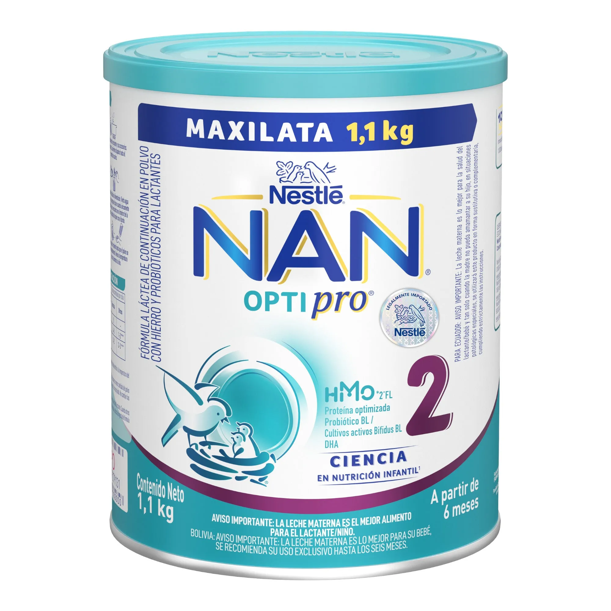 NAN # 2 LATA X 1.1 KG - Ecofarma