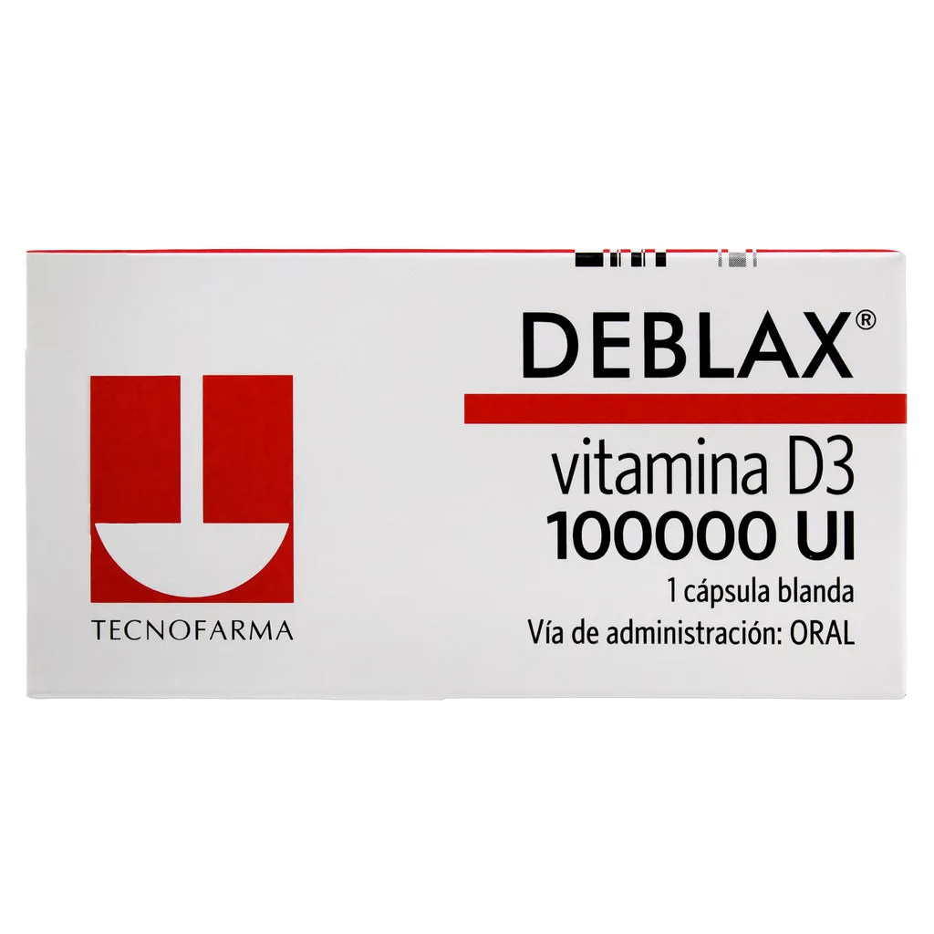 DEBLAX 100.000 UL CAJA X 1 CAPSULA - Ecofarma