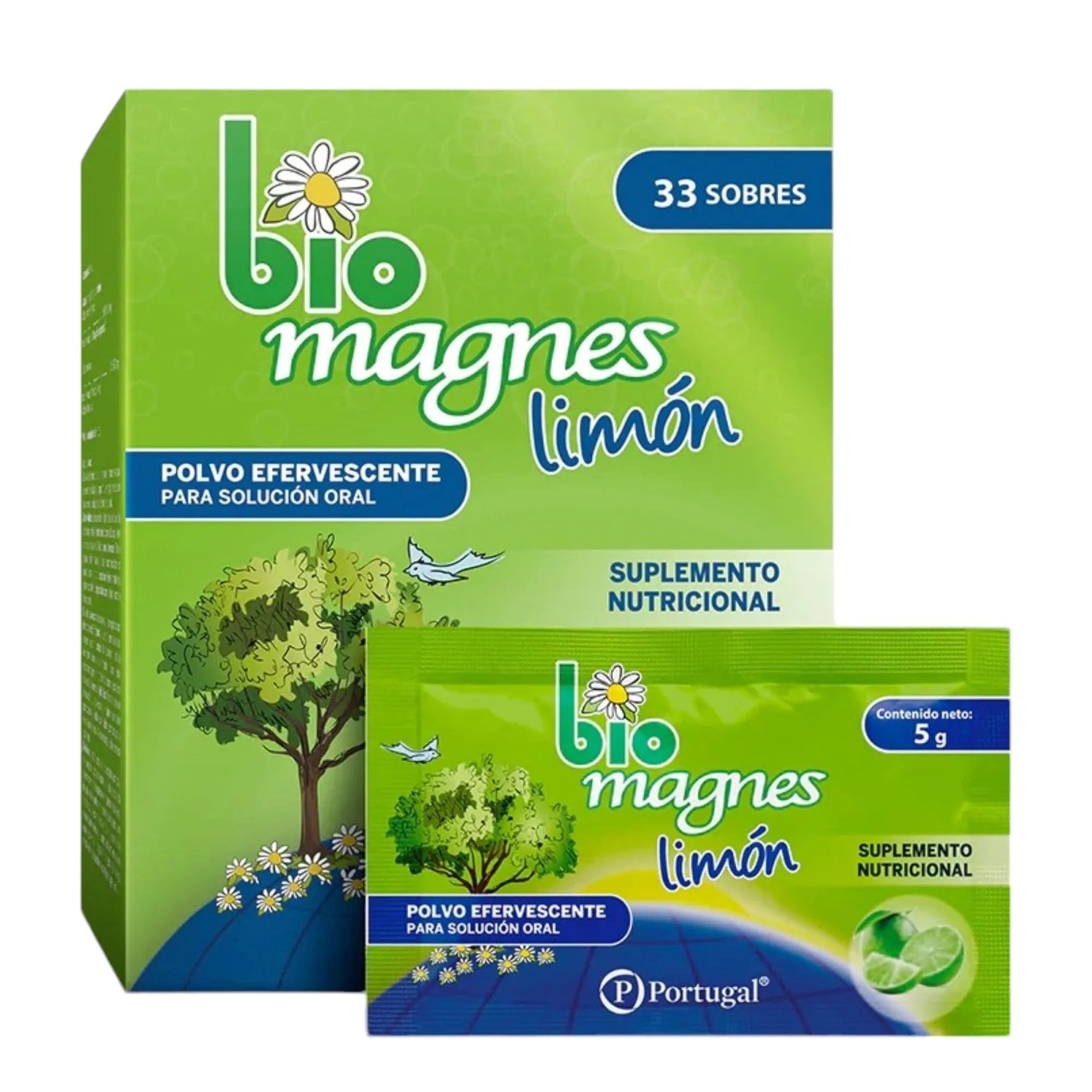 BIOMAGNES LIMON CAJA X 33 SOBRES - Ecofarma