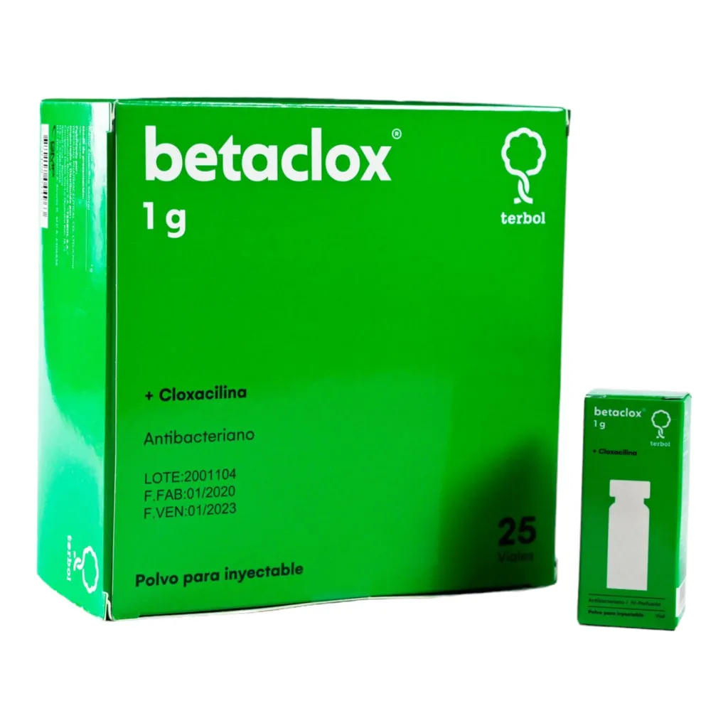 BETACLOX  500 MG CAJA X 100 CAPSULAS - Ecofarma