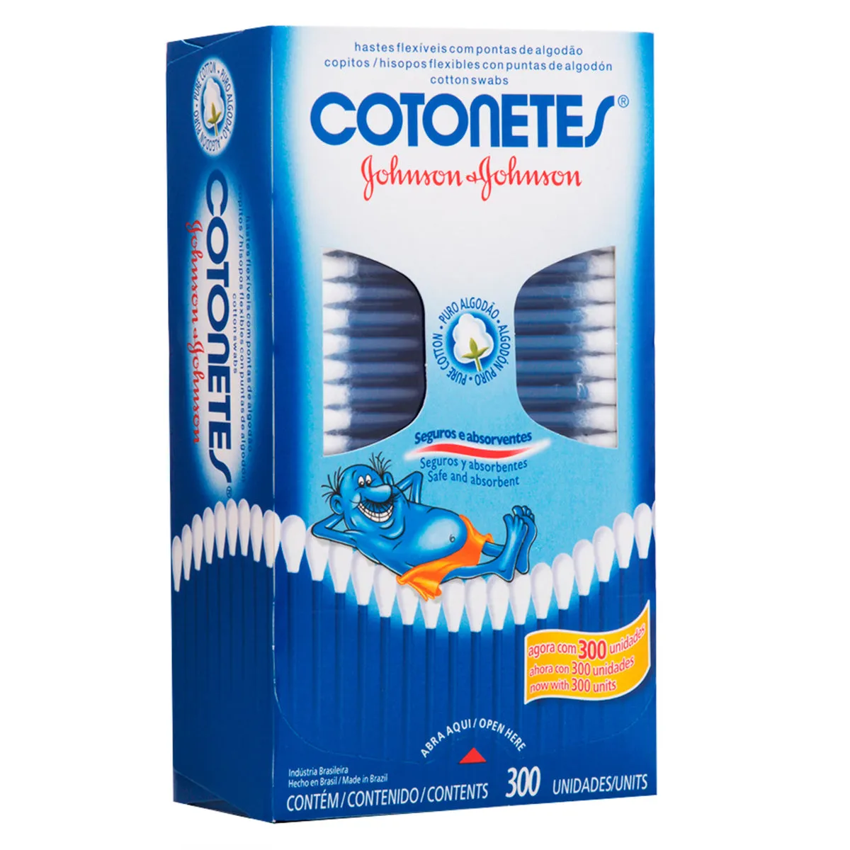 JOHNSON COTONETES CAJA X 300 UNIDADES - Ecofarma