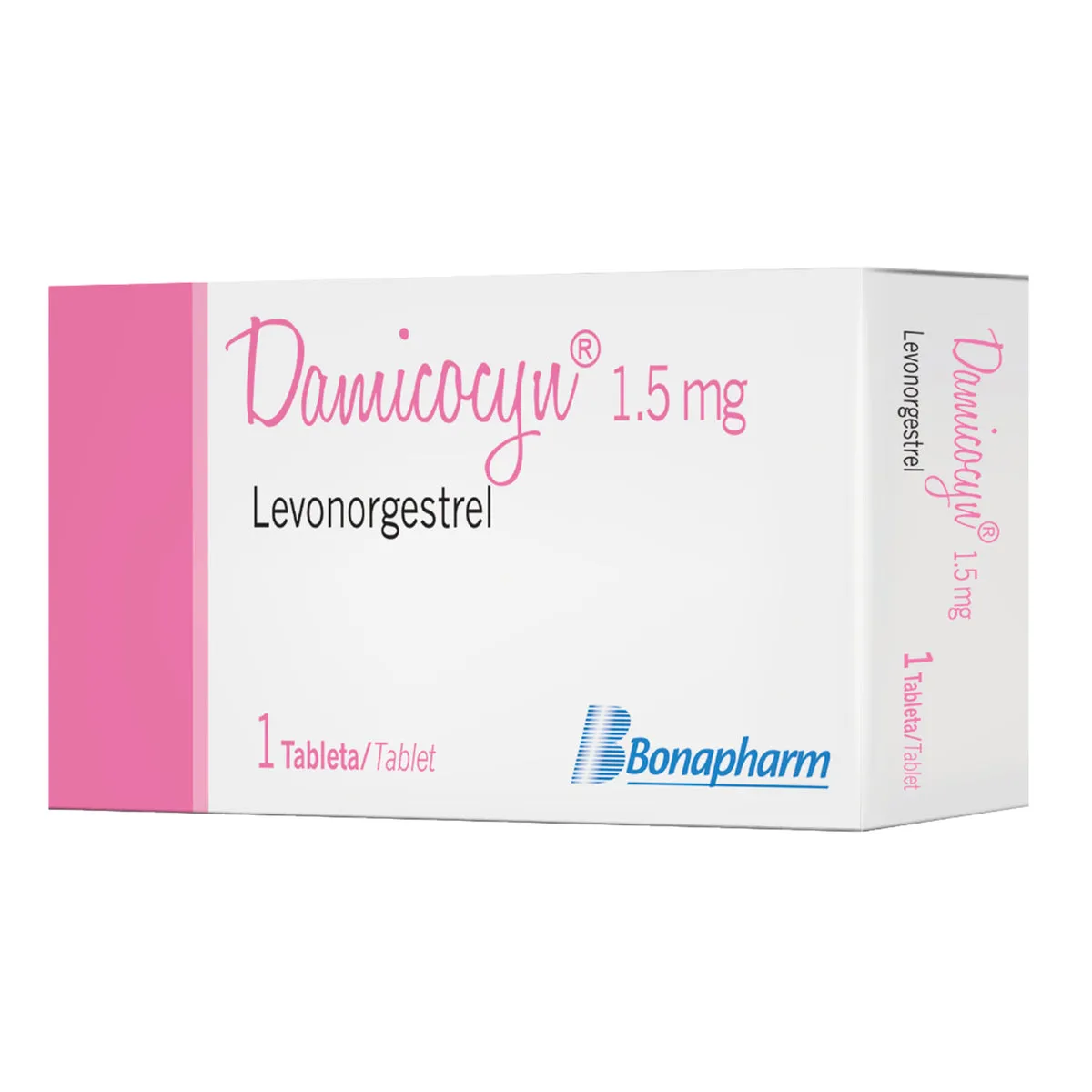 DAMICOCYN LEVONORGESTREL 1.5 MG CAJA X 1 COMPRIMIDO - Ecofarma