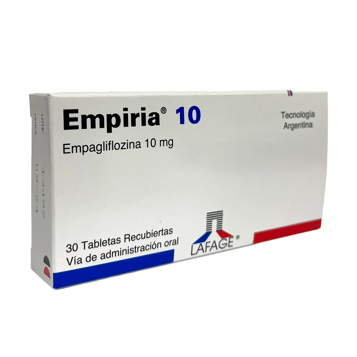 EMPIRIA EMPLAGLIFLOZINA 10 MG CAJA X 30 TABLETAS RECUBIERTAS - Ecofarma