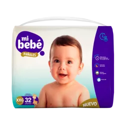 PAÑAL MI BEBE "XXG" X 32 UNID - Ecofarma
