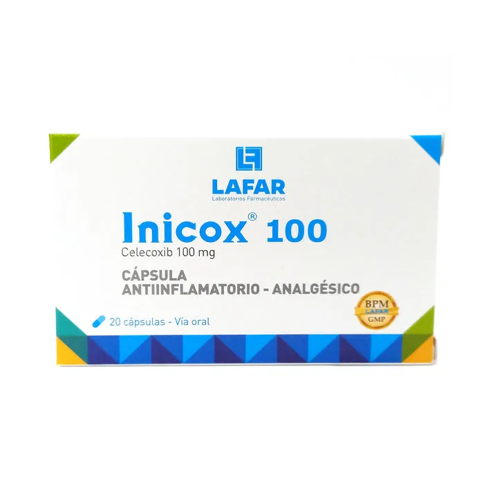 INICOX 100 MG CAJA X 20 CAPSULAS - Ecofarma