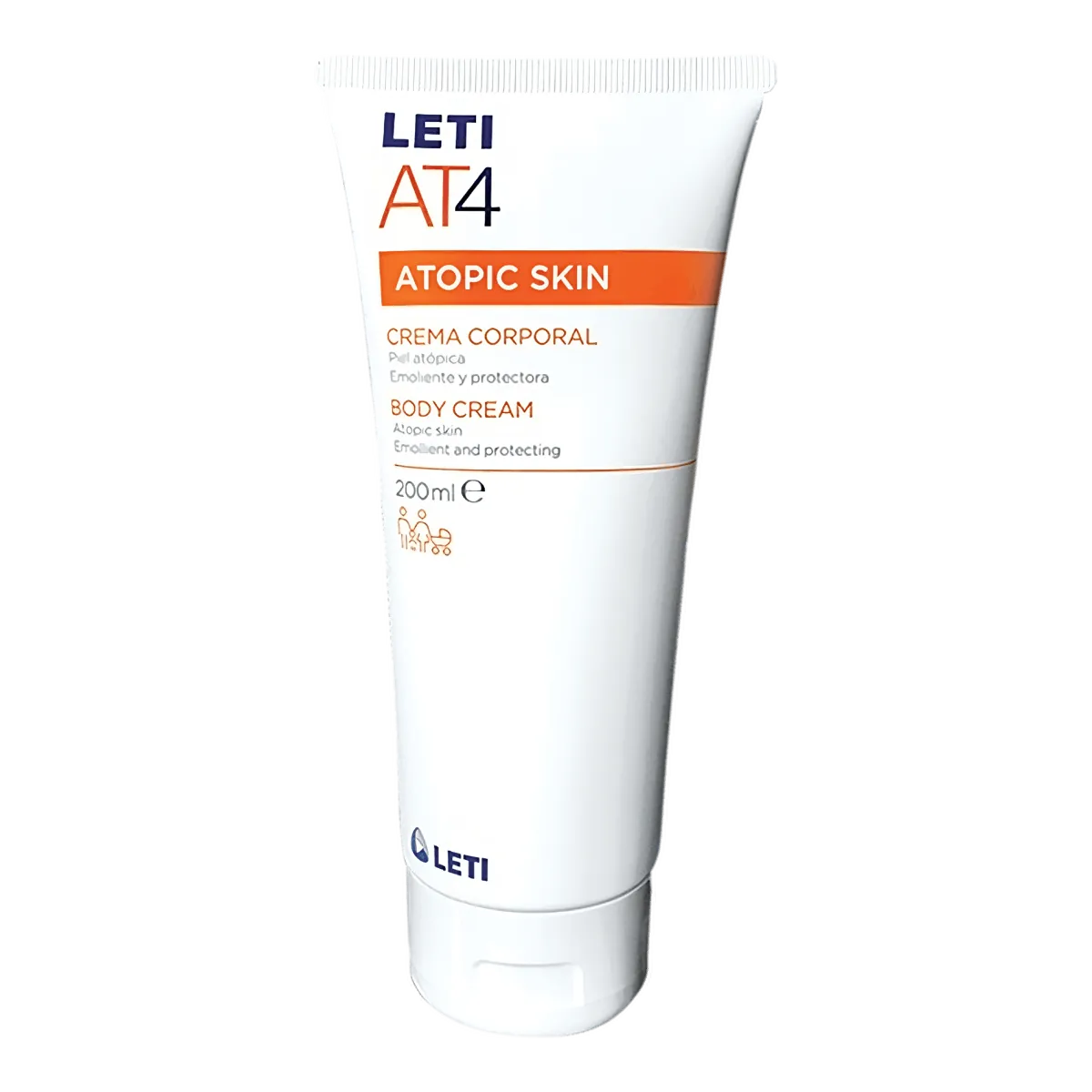 LETI AT4 CREMA CORPORAL FRASCO X 200 ML - Ecofarma