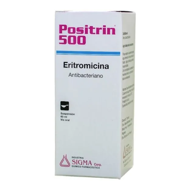POSITRIN 500 MG SUSPENCION FCO X 60 ML - Ecofarma