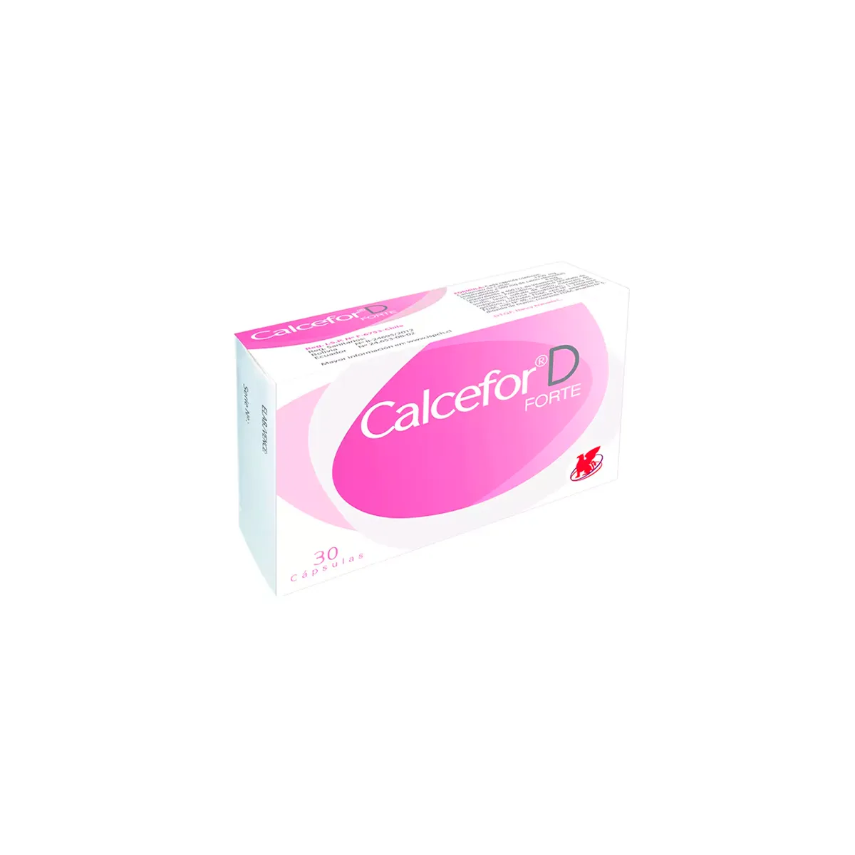 CALCEFOR D FORTE CAJA X 30 CAPSULAS - Ecofarma