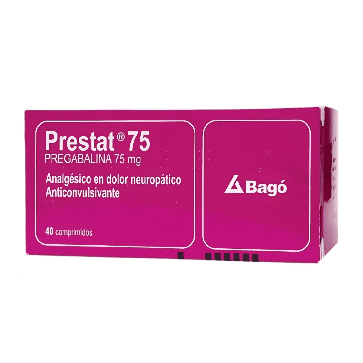 PRESTAT 75 MG CAJA X 40 COMPRIMIDOS - Ecofarma