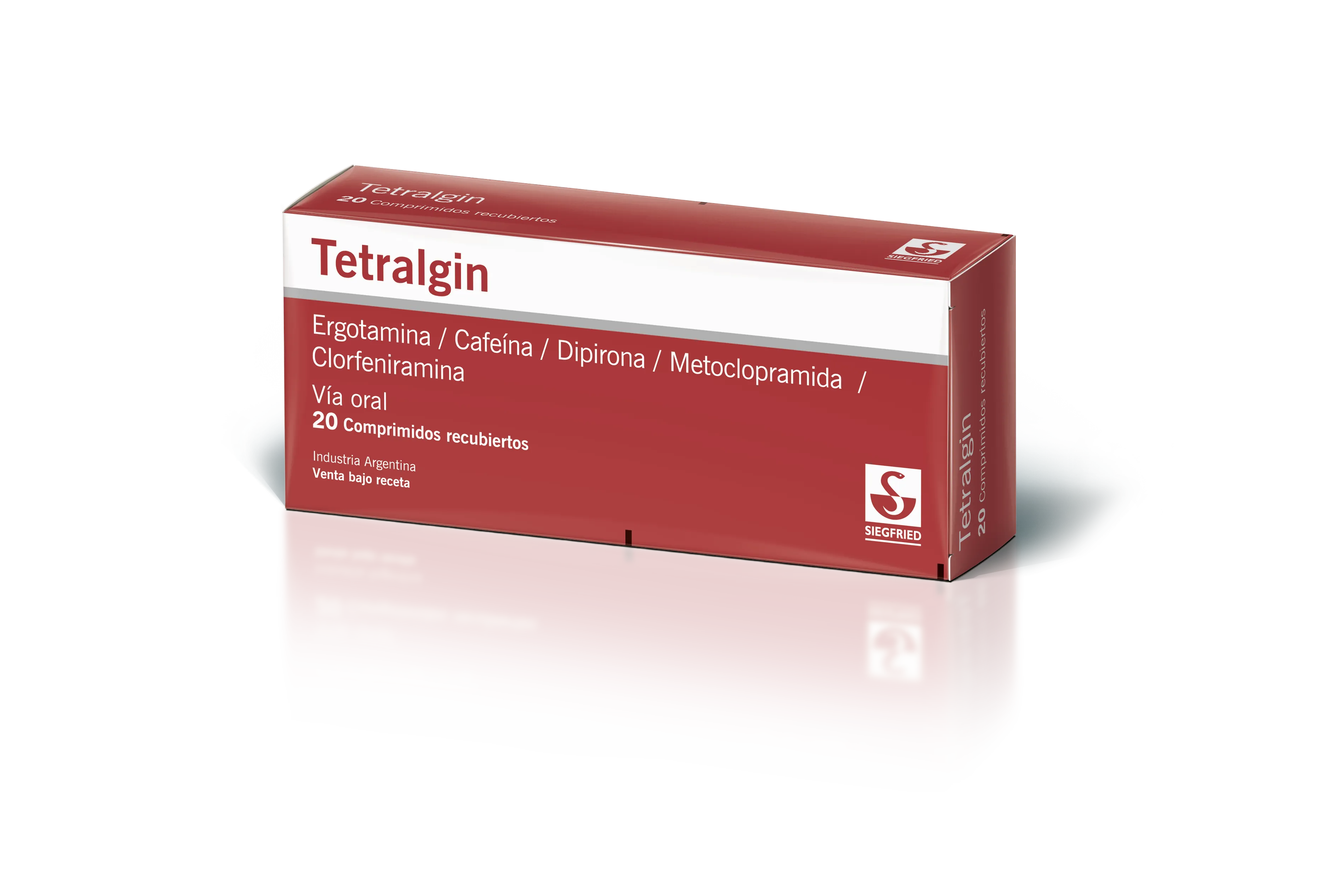 TETRALGIN 30MG CAJA X 10 AMPOLLAS MINERVA - Ecofarma