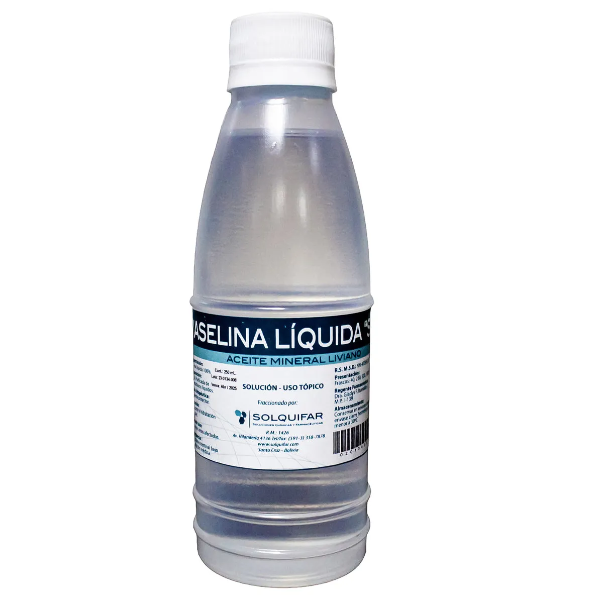 VASELINA LIQUIDA FCO X 250 ML - Ecofarma