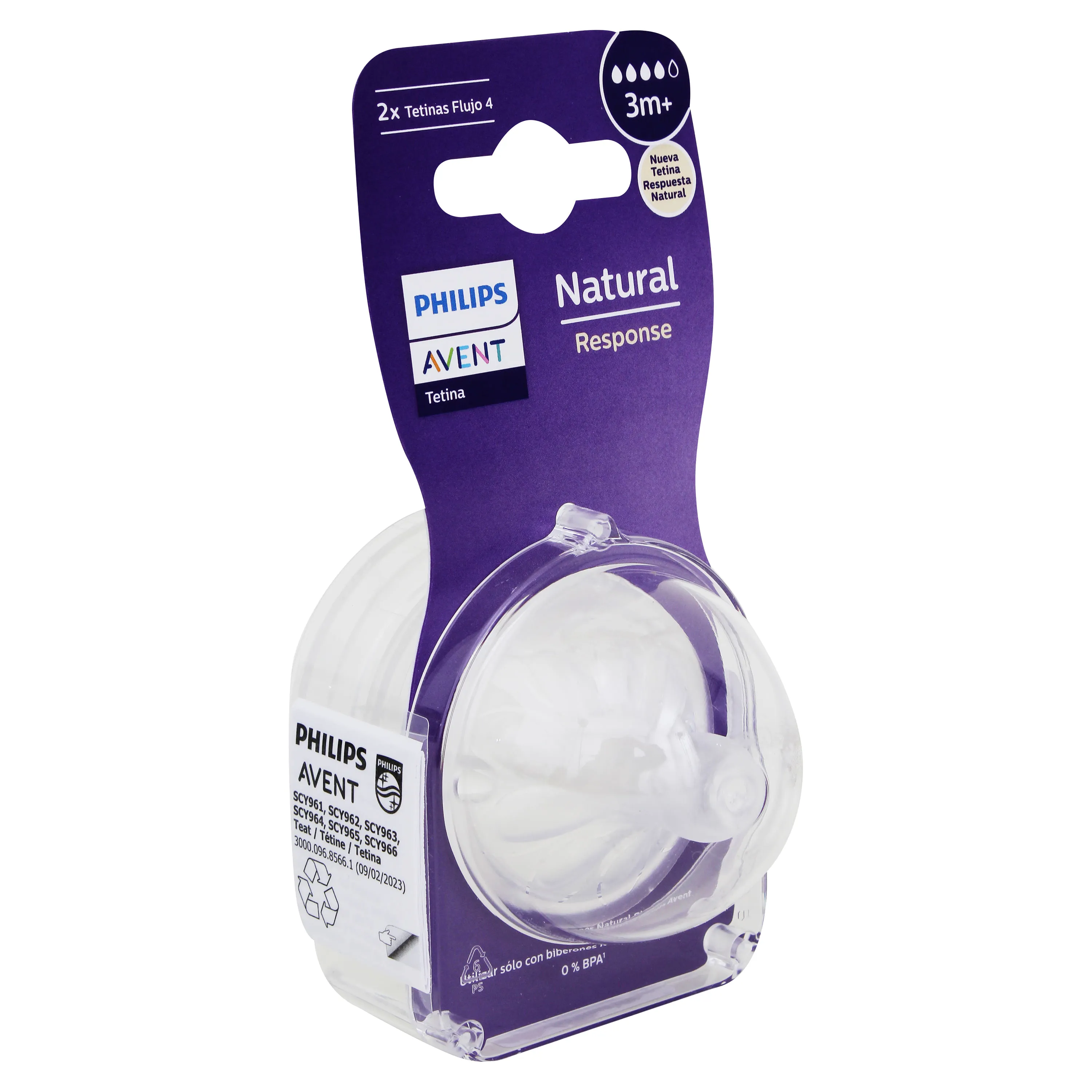 TETINA BOCA ANCHA ANTICOLICO BRIANA LILA - 8 - Ecofarma