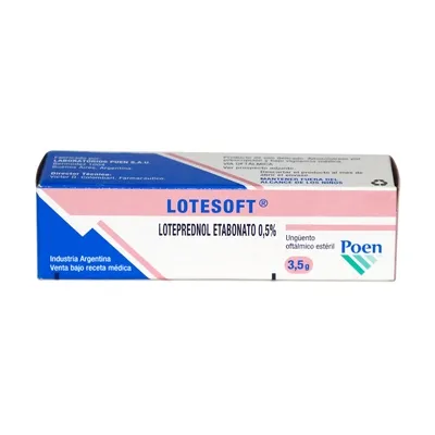 LOTESOFT 0.5%  UNGUENTO OFTALMICO X 3.5 GR - Ecofarma