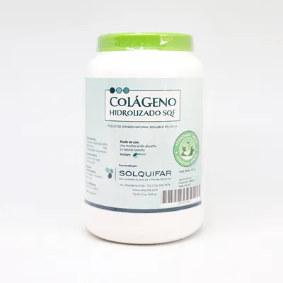 COLAGENO HIDROLIZADO SQF MANZANA FCO X 300 GR. - Ecofarma