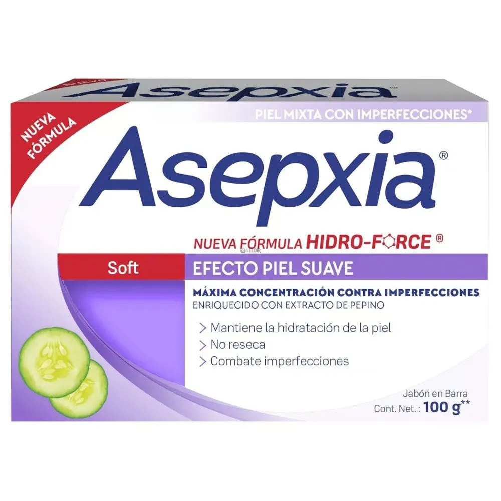 ASEPXIA JABON SOFT X 100 GR - Ecofarma