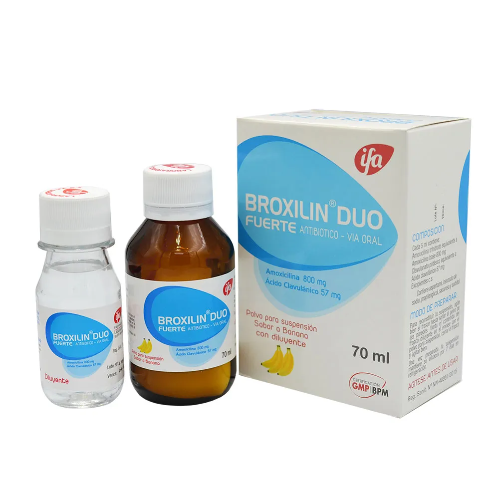BROXILIN DUO FORTE SUSPENSION FCO X 70 ML - Ecofarma