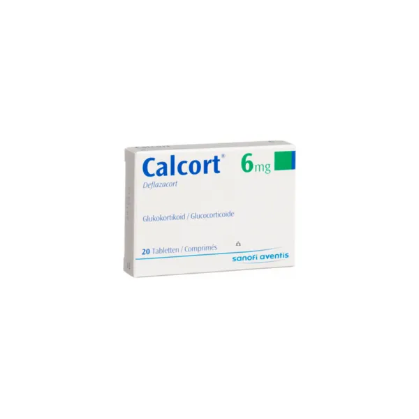 CALCORT 6 MG CAJA X 10 COMPRIMIDOS - Ecofarma