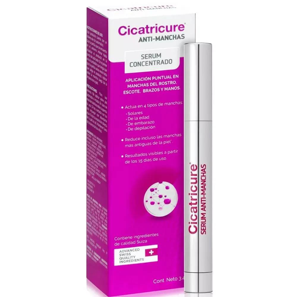 CICATRICURE SERUM ANTIMANCHAS TUBO X 3.4 G - Ecofarma