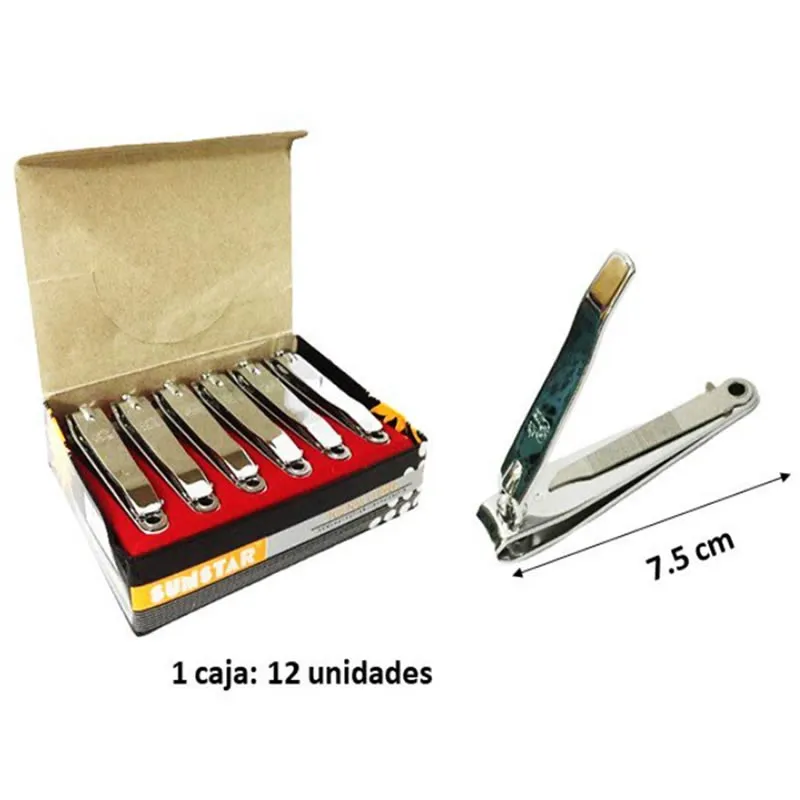 CORTA UÑA SUN SUNSTAR METALICO - Ecofarma