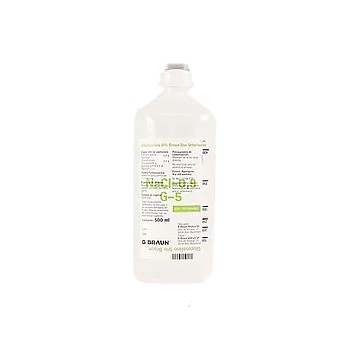 SUERO GLUCOSA 5 % BRAUN X 500 ML - Ecofarma