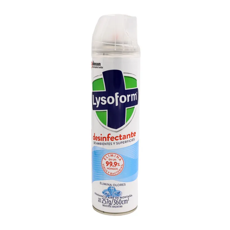LYSOFORM LAVANDA DESINFECTANTE AEROSOL X 360 ML - Ecofarma