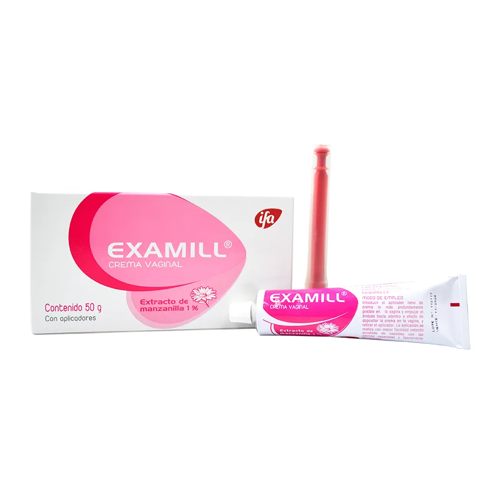 EXAMILL CREMA VAGINAL TUBO 50 G X 10 APLICADORES - Ecofarma