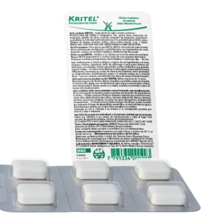 KRITEL CHICLES LAXANTE CAJA X 216 UNIDADES - Ecofarma