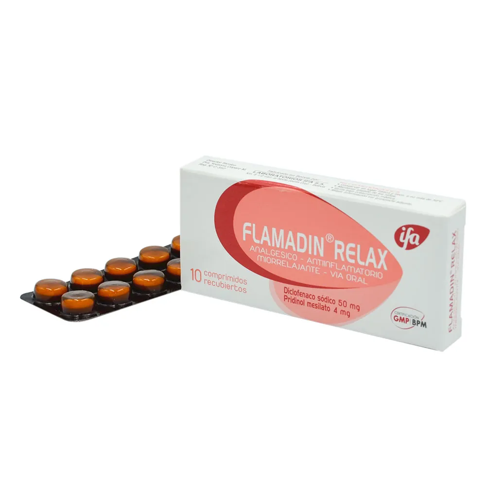 FLAMADIN RELAX CAJA X 10 COMPRIMIDOS - Ecofarma