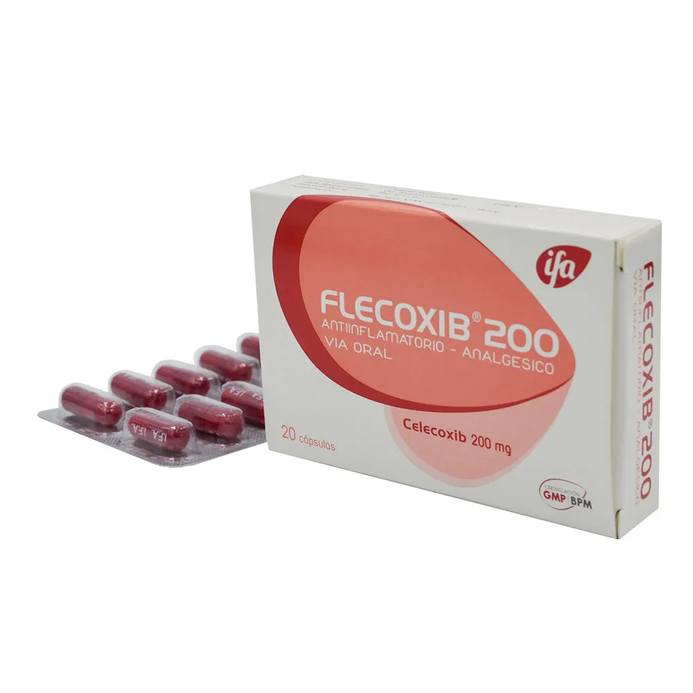 FLECOXIB 200 CAJA X 20 CAPSULAS - Ecofarma