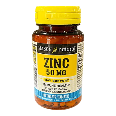 ZINC 50 MG FCO X 100 TABLETAS - Ecofarma