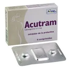 ACUTRAM 0.5 MG CAJA X 4 COMPRIMIDOS - Ecofarma