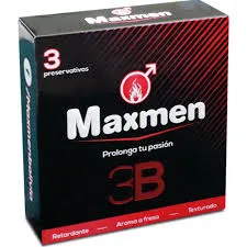 PRESERVATIVO MAXMEN 3B FRESA - Ecofarma
