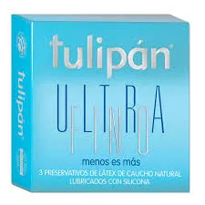 PRESERVATIVO TULIPAN ULTRA FINO X 3 UNID. - Ecofarma