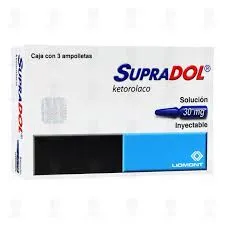 SUPRADOL 30 MG  INYECTABLE  - Ecofarma