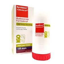 SYMBICORT BUDESONIDA 160MCG-FORMOTEROL 4.5MCG X 120 DOSIS - Ecofarma