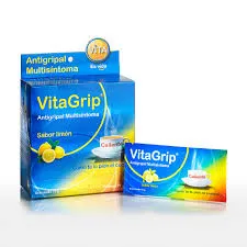 VITAGRIP CALIENTE CAJA X 25 SOBRES SABOR LIMON - Ecofarma
