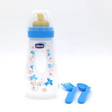 BIBERON CHICCO SILICONA AMARILLO X 150 ML - Ecofarma