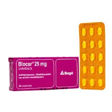 BLOCAR 25 MG CAJA X 30 COMPRIMIDOS - Ecofarma