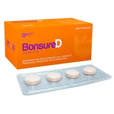 BONSURE D CAJA X 32 COMPRIMIDOS MASTICABLES - Ecofarma